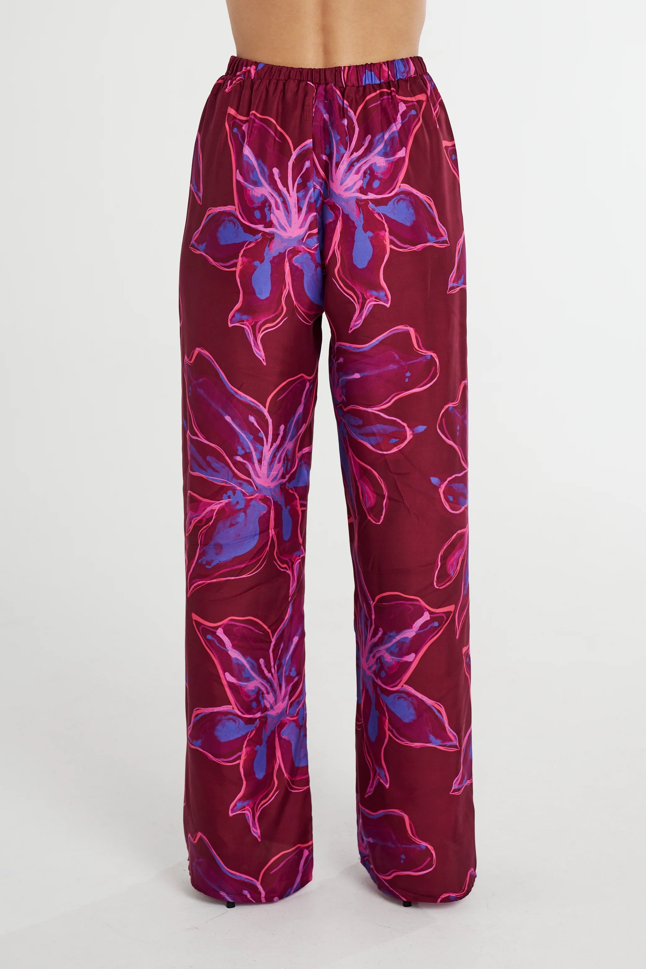 SUMMI SUMMI - RELAXED DRAWSTRING PANT - JAM LILY