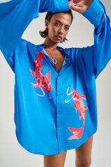 SUMMI SUMMI - LS OS SHIRT - KOI
