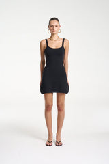 SUMMI SUMMI - A-LINE KNIT - MIDNIGHT BLACK