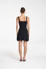 SUMMI SUMMI - A-LINE KNIT - MIDNIGHT BLACK