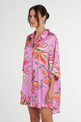 SUMMI SUMMI - BIG SHIRT - LILAC LILY LIL
