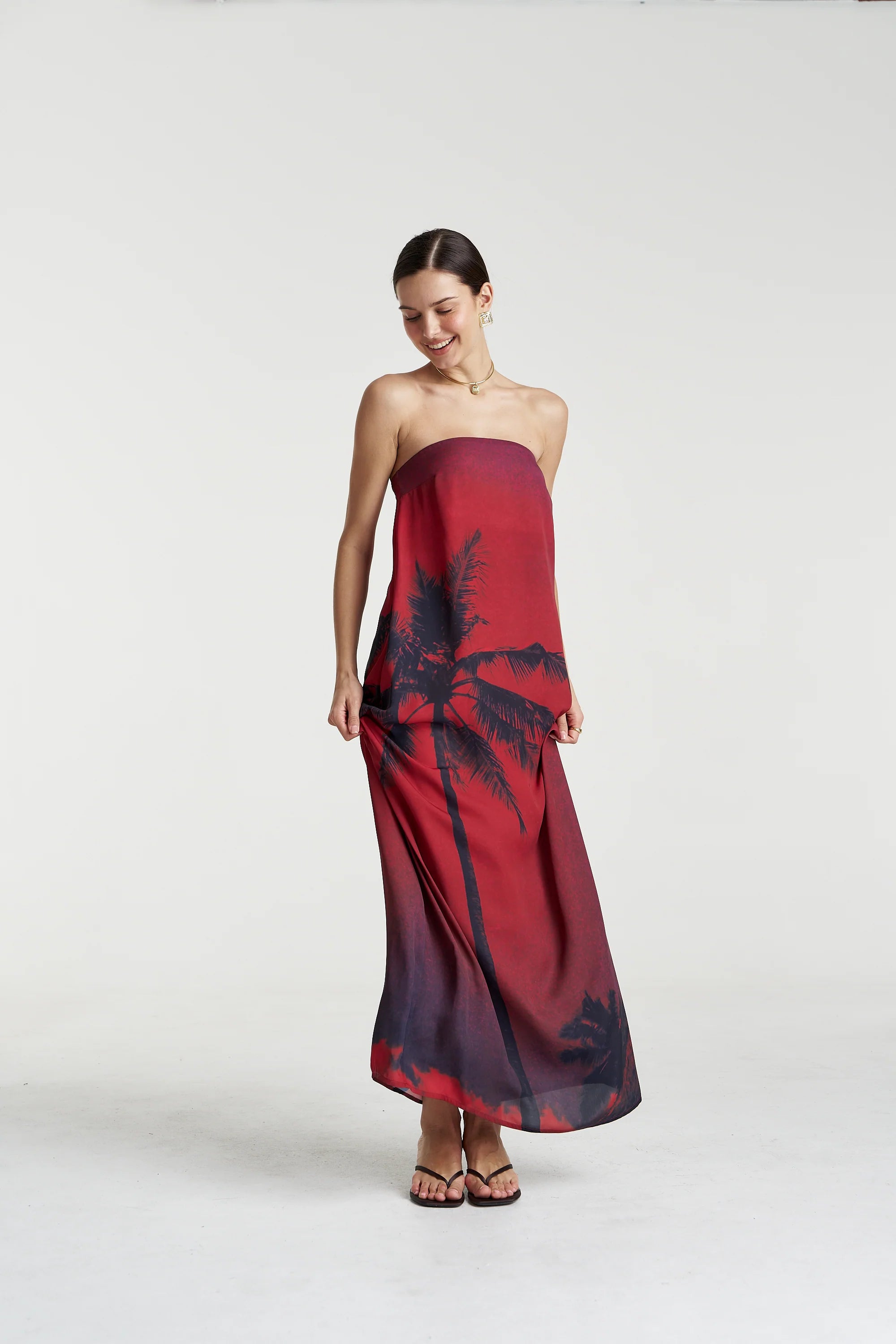 SUMMI SUMMI - STRAPLESS MAXI - LA PALMA