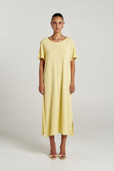 SUMMI SUMMI - TEE MIDI DRESS - BUTTER