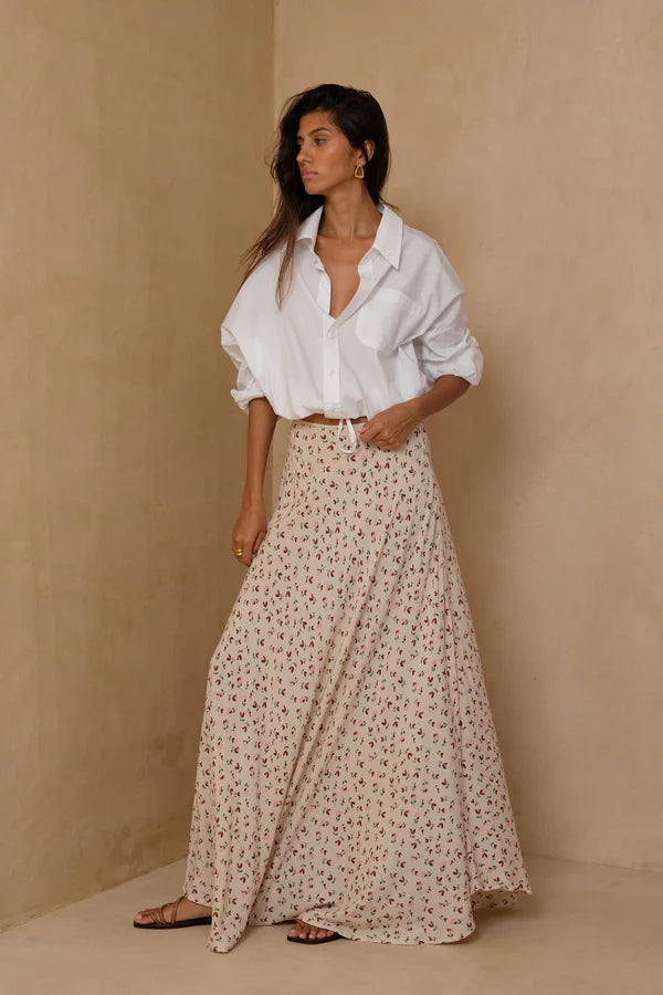 LILYA - ROMANY SKIRT - PRAIRIE FLORAL