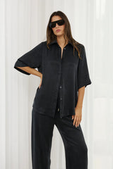 MARTIN - HAZEL SHIRT - BLACK