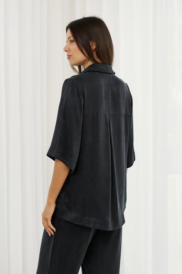 MARTIN - HAZEL SHIRT - BLACK