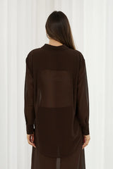 MARTIN - IVY SHIRT - CHOCOLATE