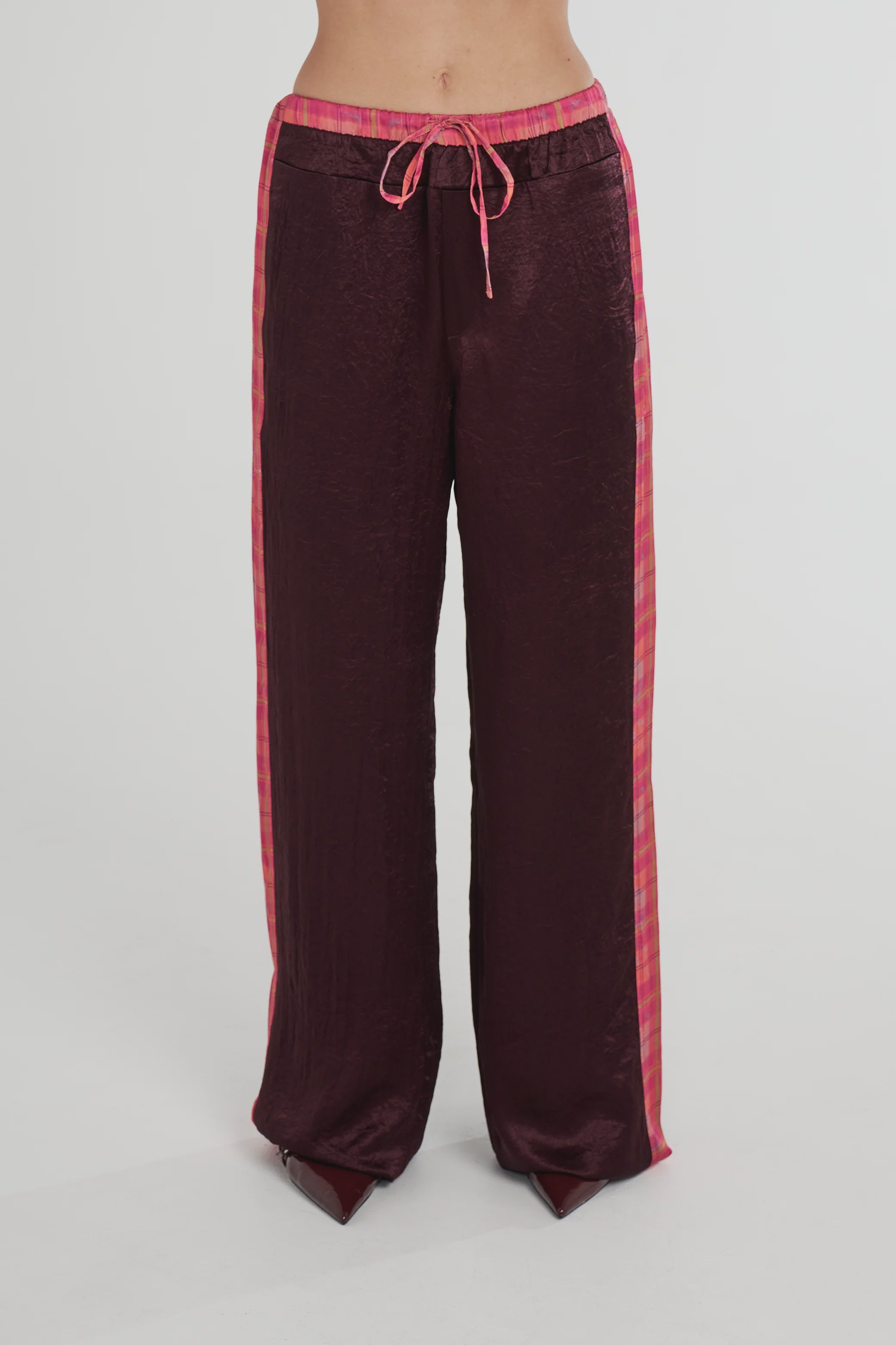 SUMMI SUMMI - BOXER PANT - PLUM