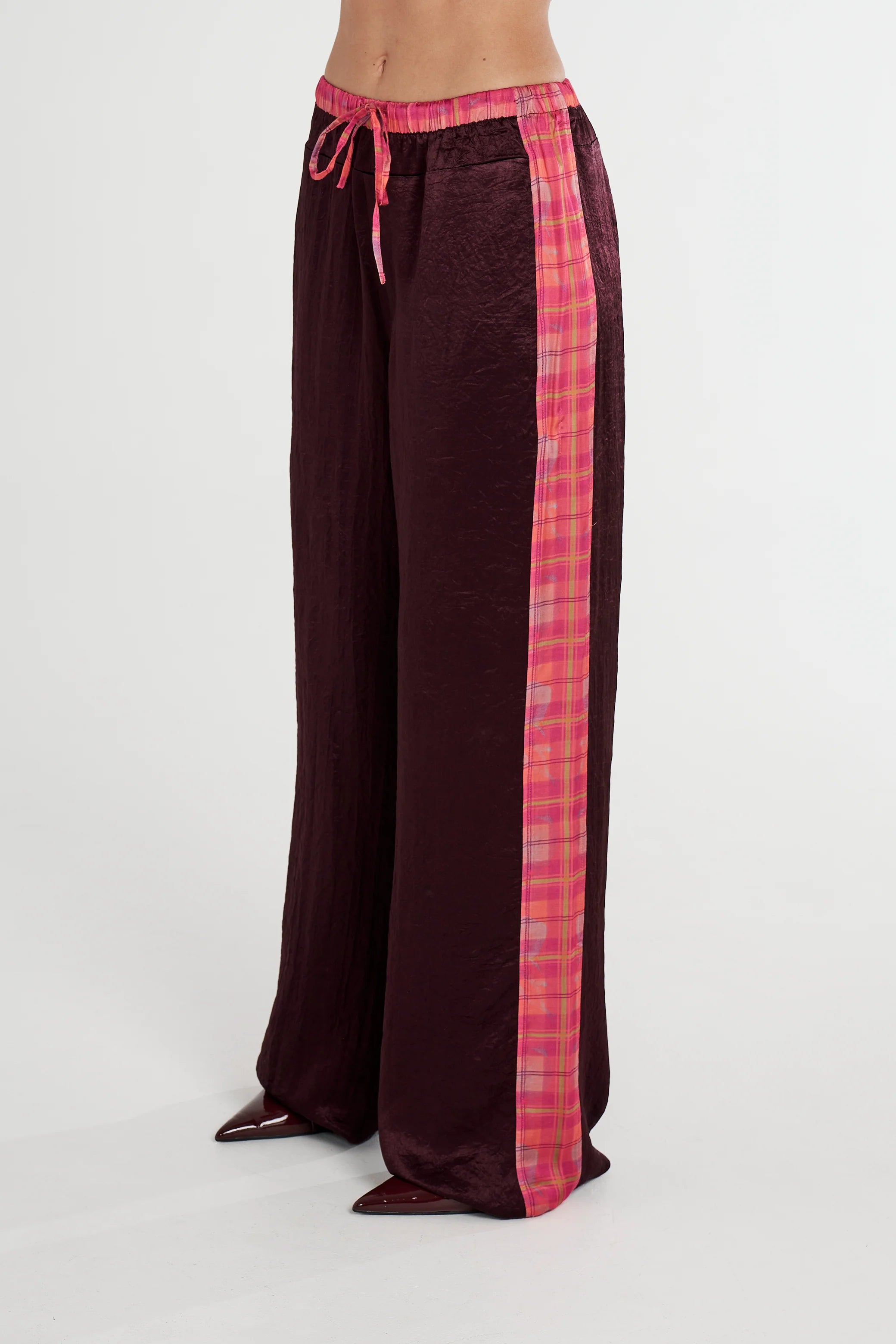 SUMMI SUMMI - BOXER PANT - PLUM