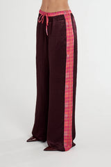 SUMMI SUMMI - BOXER PANT - PLUM