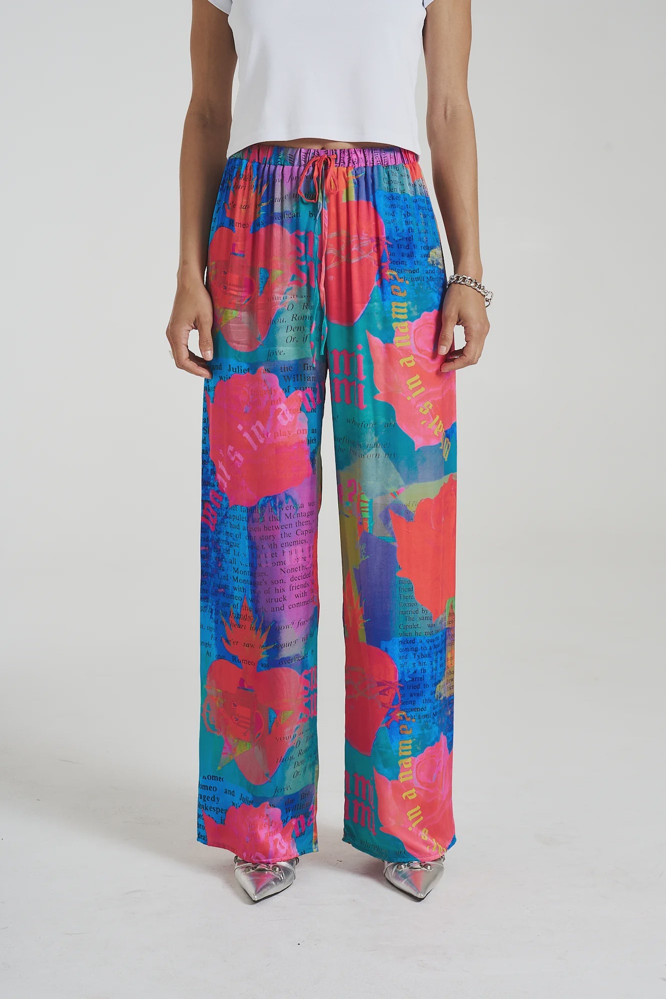SUMMI SUMMI - ELASTIC WAIST PANTS - O, ROMEO