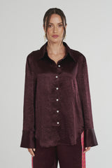 SUMMI SUMMI - CUFF SHIRT - PLUM