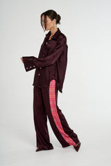SUMMI SUMMI - CUFF SHIRT - PLUM