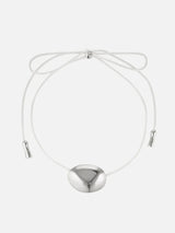 PORTER - BEAN CORD PENDENT - IVORY/SILVER