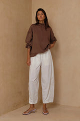 LILYA - COCONUT PANT - COCONUT IVORY