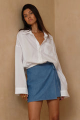 LILYA - MARCOOLA SHIRT - CRISP WHITE