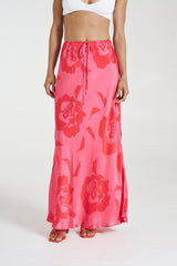 SUMMI SUMMI - MAXI BIAS SKIRT - A ROSE BY ANY OTHER NAME