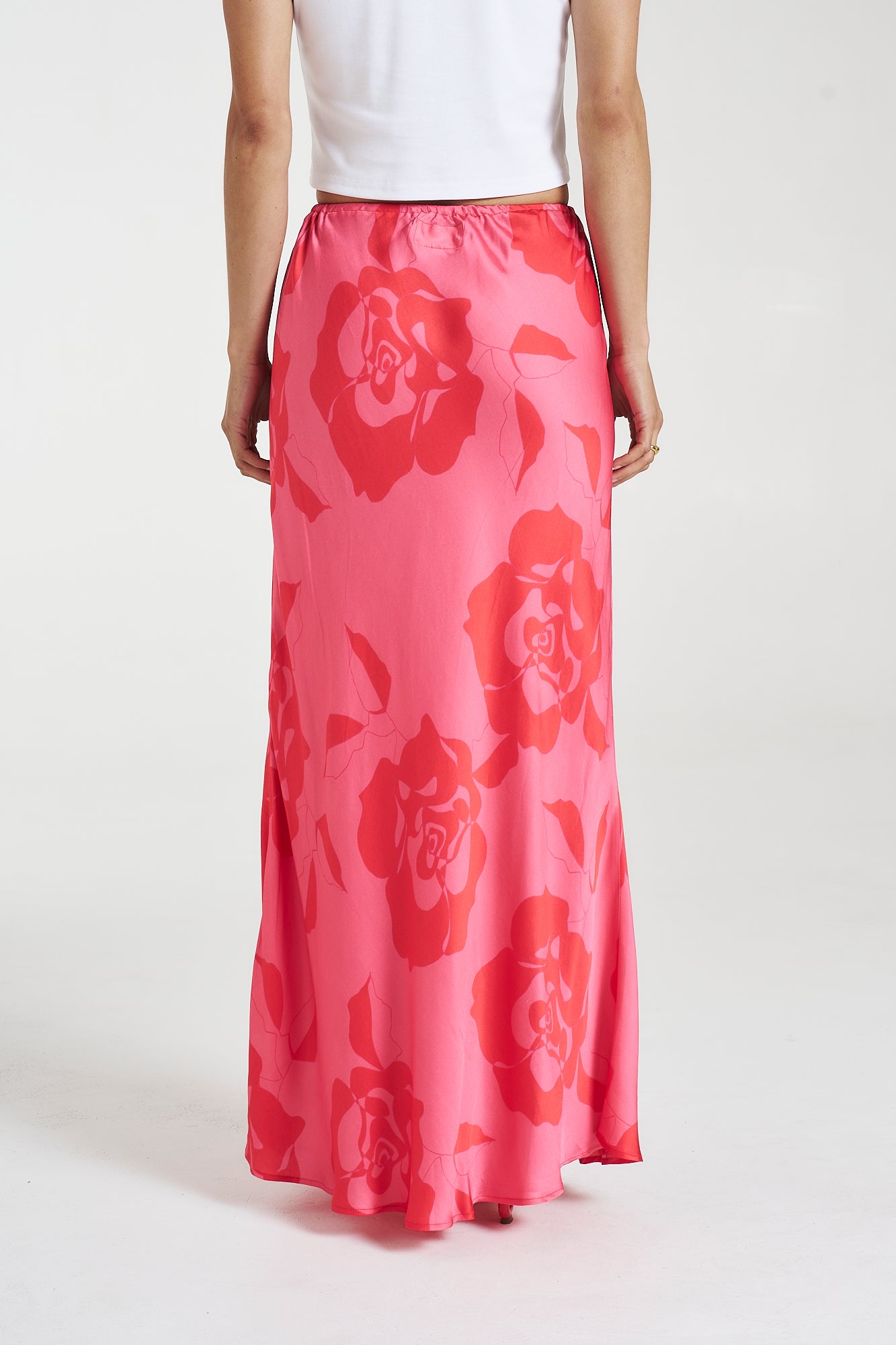 SUMMI SUMMI - MAXI BIAS SKIRT - A ROSE BY ANY OTHER NAME