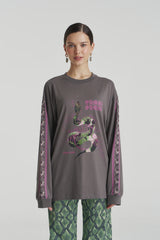 PRE ORDER - SUMMI SUMMI - EDEN LS TEE -SHADOW