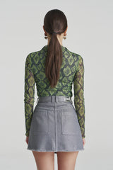 PRE ORDER - SUMMI SUMMI - MESH LS ROUND SKIVVY