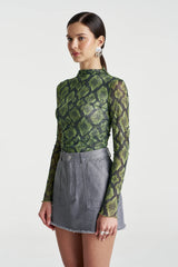 PRE ORDER - SUMMI SUMMI - MESH LS ROUND SKIVVY