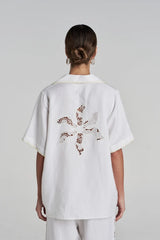 SUMMI SUMMI - SS ANGLAISE SHIRT - WHITE