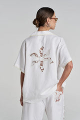 SUMMI SUMMI - SS ANGLAISE SHIRT - WHITE