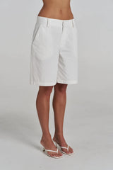 SUMMI SUMMI - BERMUDA SHORT - IVORY