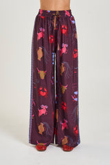 SUMMI SUMMI - WIDE LEG PANT - ZODIAC