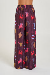 SUMMI SUMMI - WIDE LEG PANT - ZODIAC