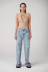 BAYSE - AURORA BODYSUIT - BISCOTTI