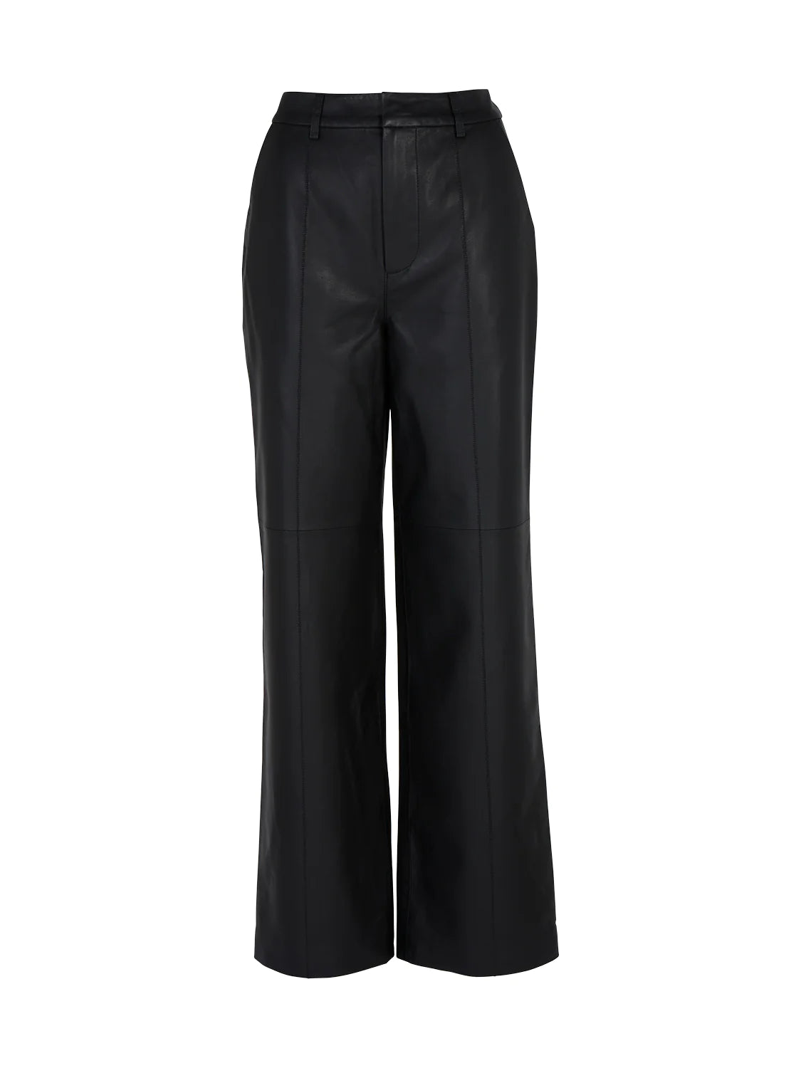 ENA PELLY - STANFORD LEATHER PANT - BLACK