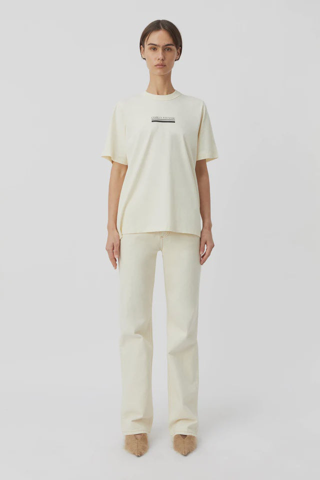 CAMILLA AND MARC - CANTON TEE - IVORY