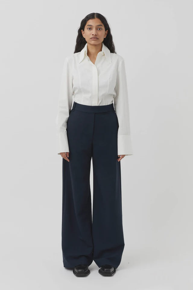 CAMILLA & MARC - BOSTAN TAILORED PANT - NAVY