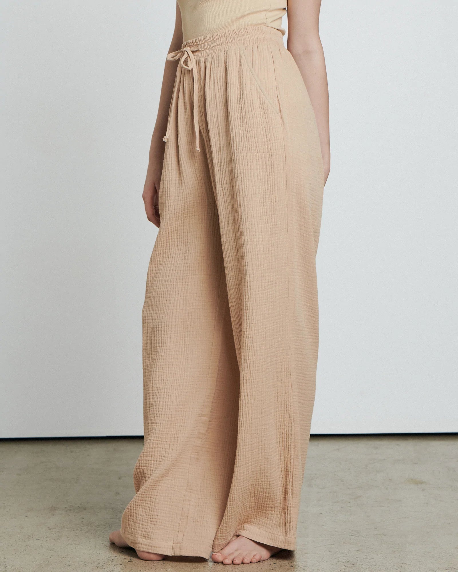 BARE BY CHARLIE HOLIDAY - THE BEACH PANT - SAND