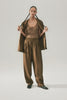 SILK LAUNDRY - TWILL SLOUCH PANTS