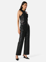 ENA PELLY - STANFORD LEATHER PANT - BLACK